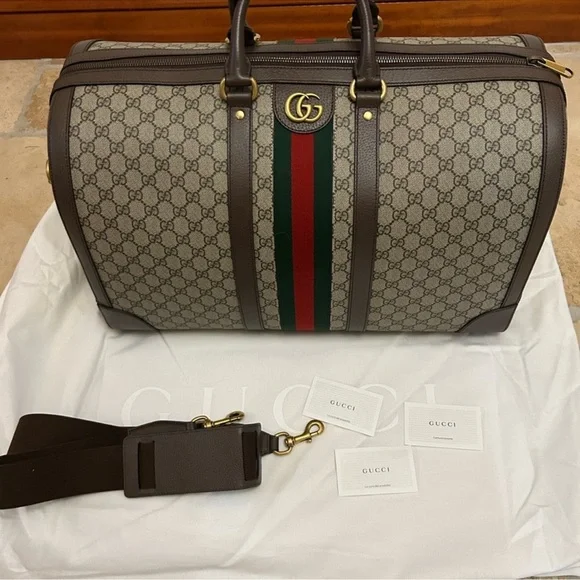 Gucci Savoy, large duffel bag made in Italy NWT. - Picture 3 of 14